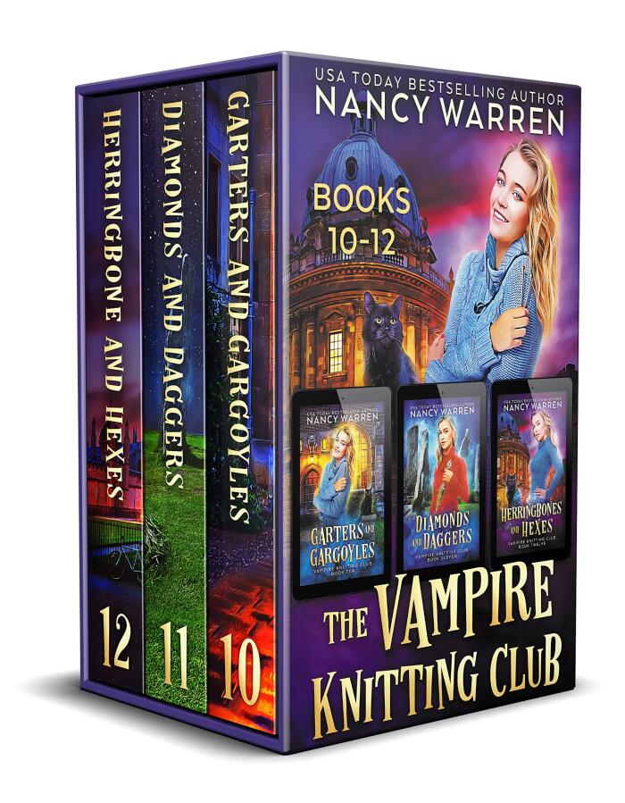 Vampire Knitting Club Boxed Set: Books 10-12
