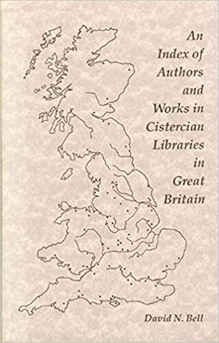 Index of Authors and Works in Cistercian Libraries in Great Britain