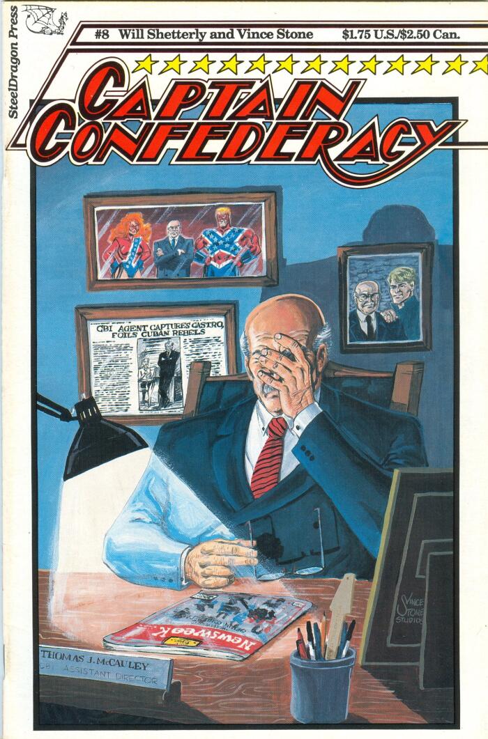 Captain Confederacy #8 Winter 1987