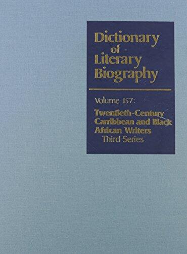 DLB 157: Twentieth-Century Caribbean and Black African Writers