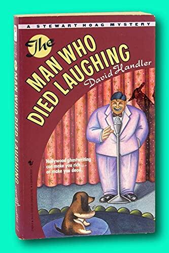 Vtg David Handler 1st edit/1st print The Man Who Died Laughing: A Stewart Hoag Mystery 1st edit/1st print 1st Ed 1988 [Paperback] David Handler [Paperback] David Handler