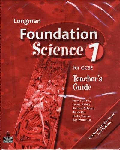 Longman Foundation Science for GCSE: Teacher's Guide