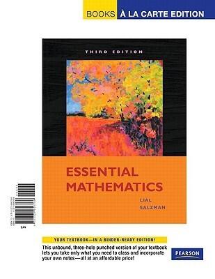 Essential Mathematics: Books a La Carte Edition
