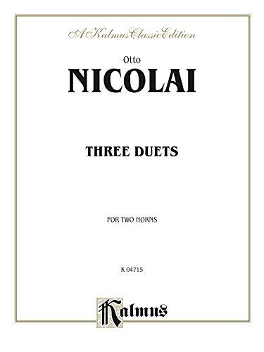 Three Duets: For Two French Horns