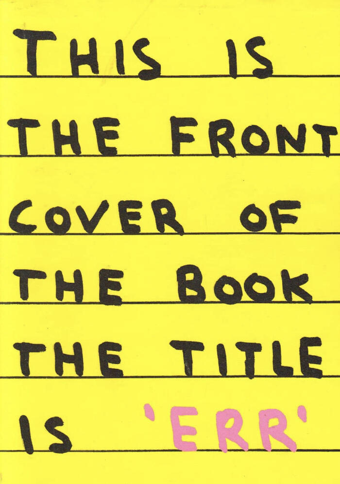 David Shrigley ERR