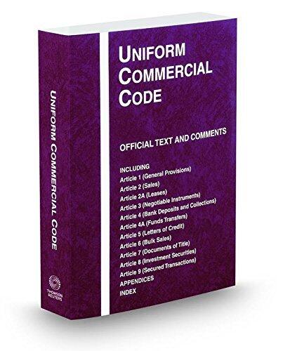 Uniform Commercial Code, 2014-2015 ed.
