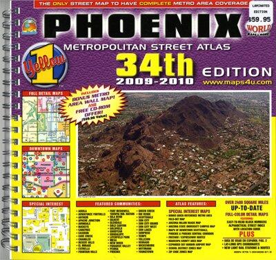 Phoenix Metropolitan Street Atlas 2009-2010 Edition