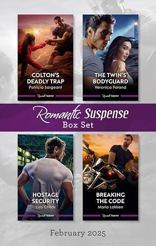 Suspense Box Set Feb 2025/Colton's Deadly Trap/The Twin's Bodyguard/Hostage Security/Breaking The Code