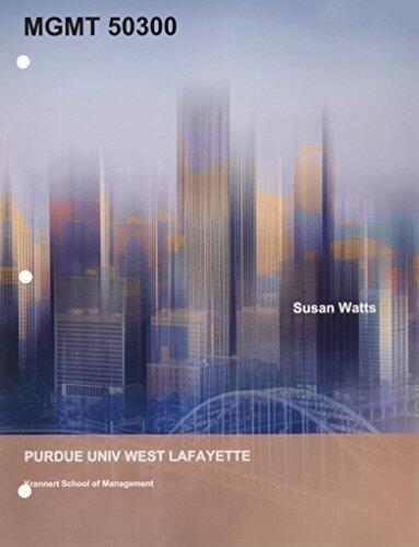 Advanced Financial Accounting - MGMT 50300