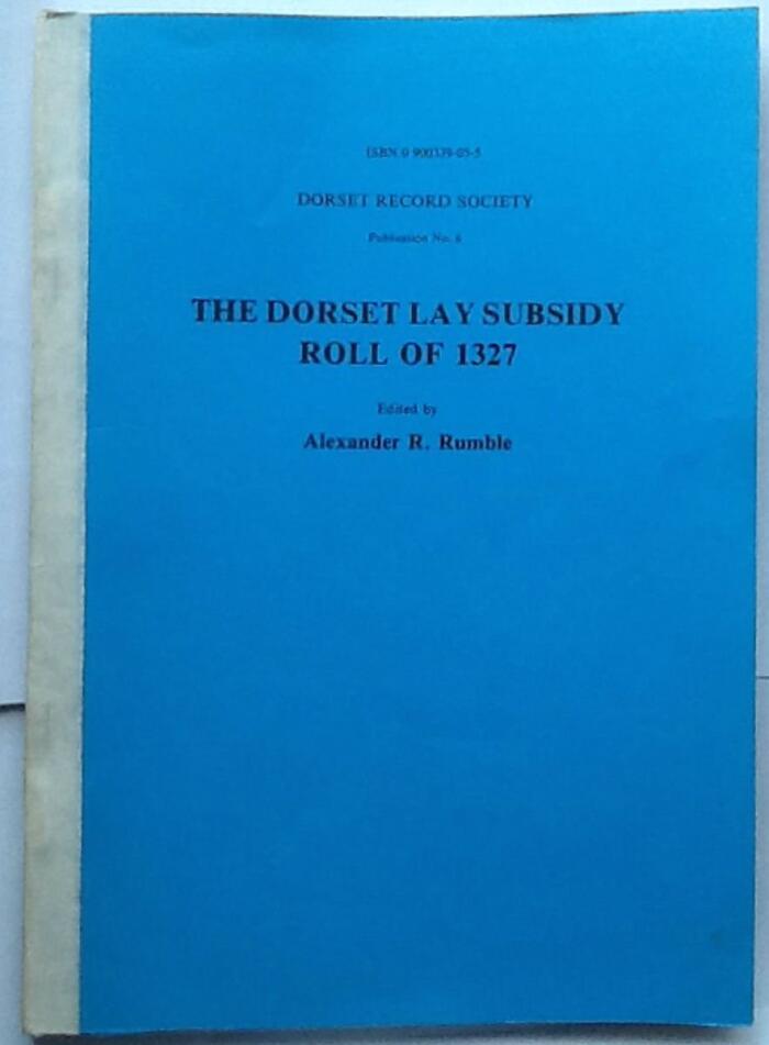 Dorset: Lay Subsidy Roll, 1327