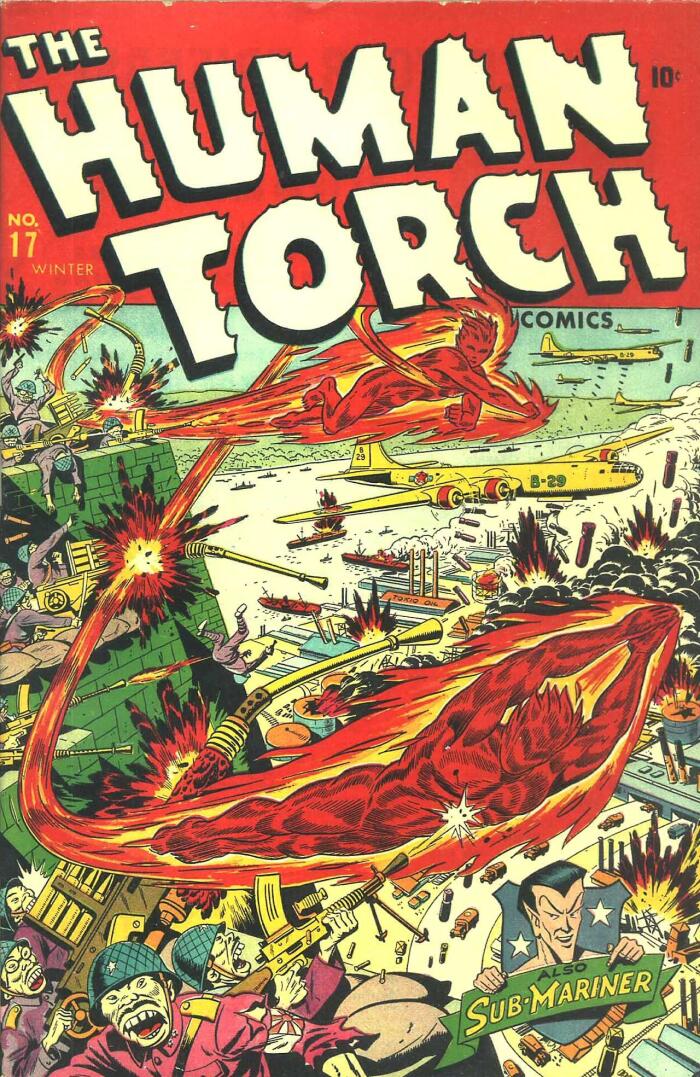 Human Torch (1940-1954) #17