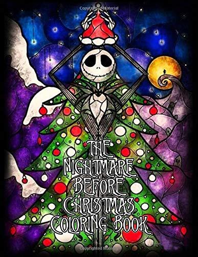 The Nightmare Before Christmas Coloring Book: Legendary American Horror and Award Winning Fantasy Producer, Epic Author and Movie Icon Inspired Adult Coloring Book