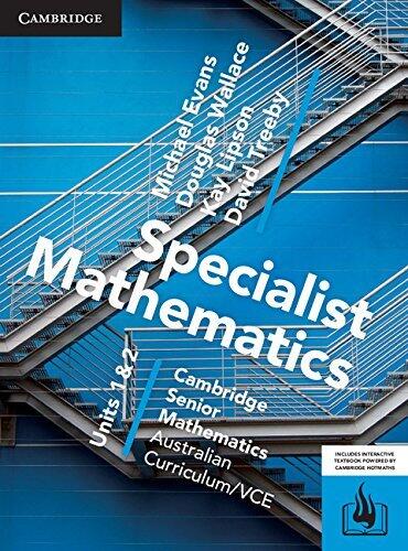CSM VCE Specialist Mathematics Units 1 and 2