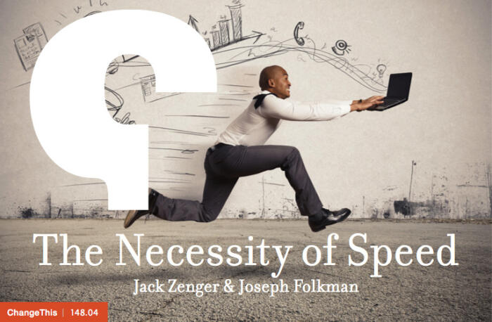 The Necessity of Speed
