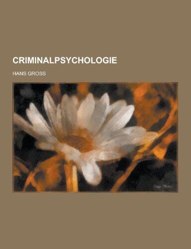 Criminalpsychologie