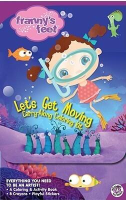 Let's Get Moving Carry-Along Coloring Kit