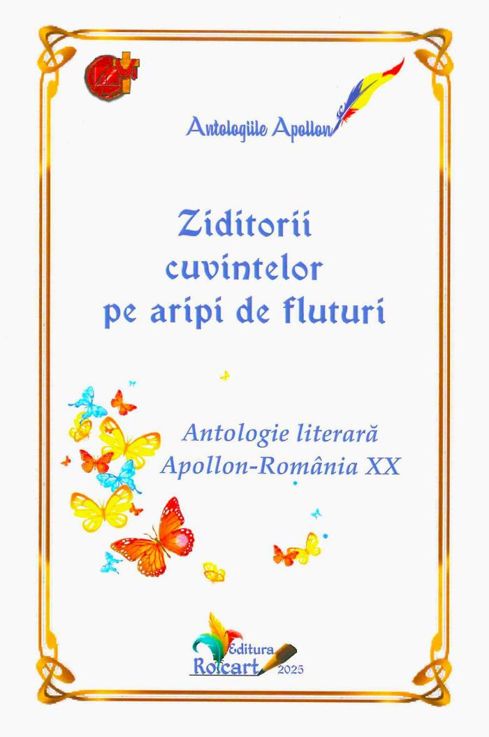 Ziditorii cuvintelor pe aripi de fluturi, Antologie