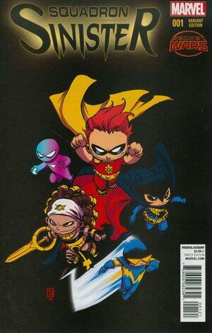 Squadron Sinister #1 Cover B Variant Skottie Young Baby Cover