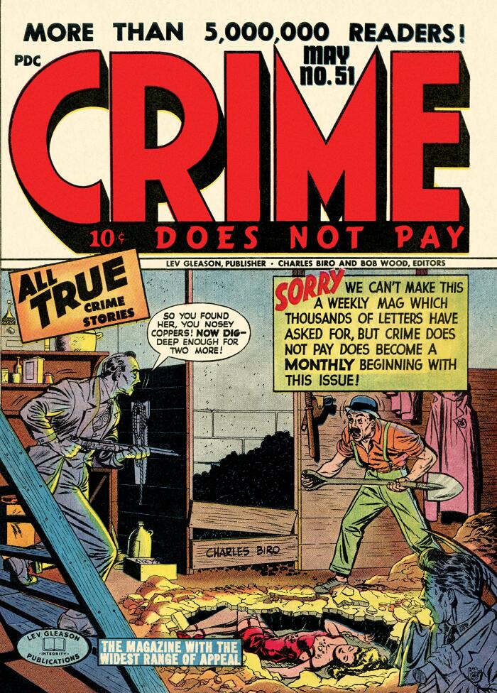Crime Does Not Pay v1 #51: Brought Against the Irish Nation