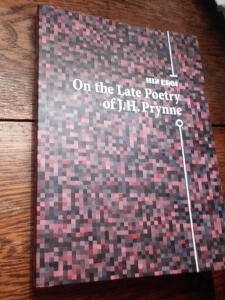 Hix Eros #4: On the Late Poetry of J.H. Prynne