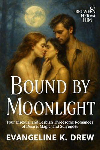 Bound by Moonlight: Four Bisexual and Lesbian Threesome Romances of Desire, Magic, and Surrender