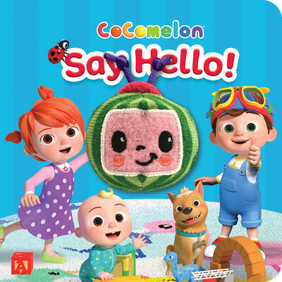 CoComelon Say Hello! Finger Puppet Board Book Ages 0-4