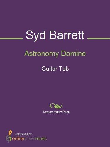 Astronomy Domine Sheet Music