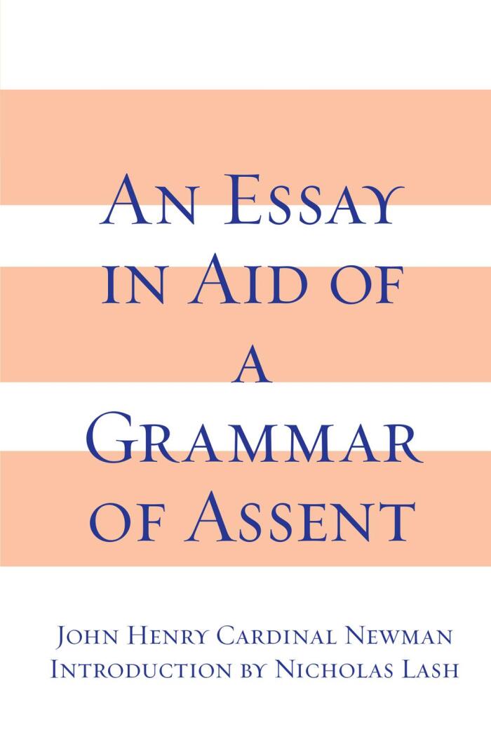 Essay in Aid of a Grammar of Assent