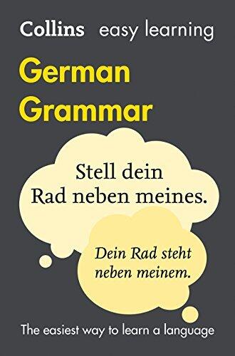 Easy Learning German Grammar (Collins Easy Learning German) by Collins Dictionaries