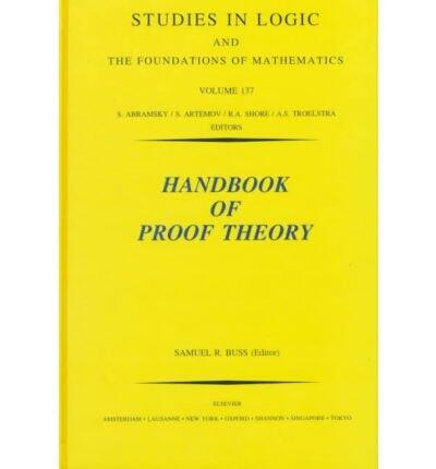 Handbook of Proof Theory
