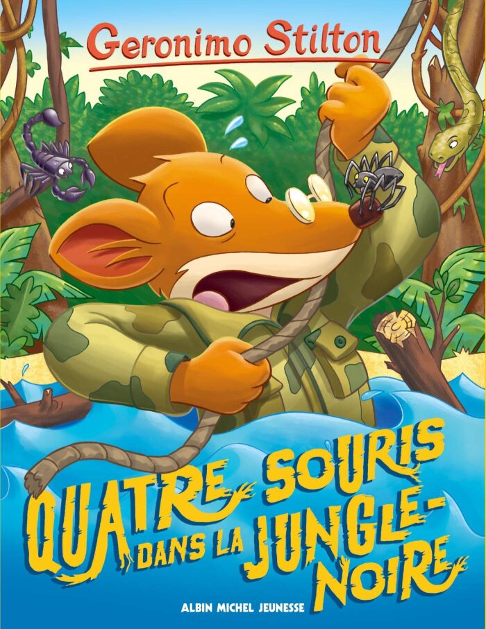 Geronimo Stilton T9 Quatre souris dans la jungle noire