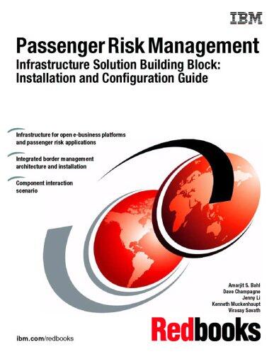 Passenger Risk Management Infrastructure Solution Building Block: Installation and Configuration Guide