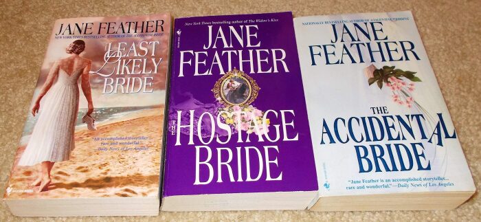 Bride Trilogy: 1. The Hostage Bride 2. The Accidental Bride 3. The Least Likely Bride