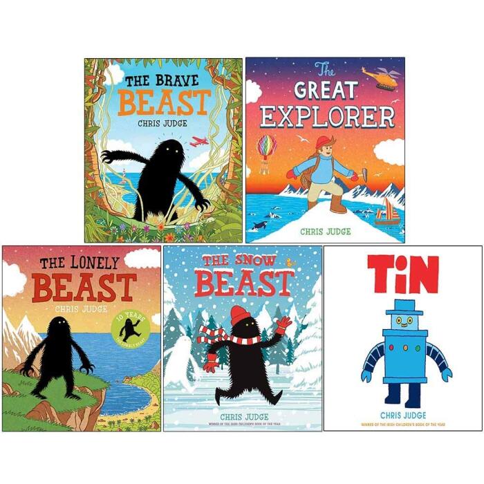 Chris Judge 5 Books Collection Set