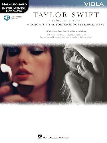 Taylor Swift: Selections from Midnights and Tortured Poets Department - Viola | Hal Leonard Instrumental Play-Along with Online Audio Access | Sheet Music with 13 Selections for Performance