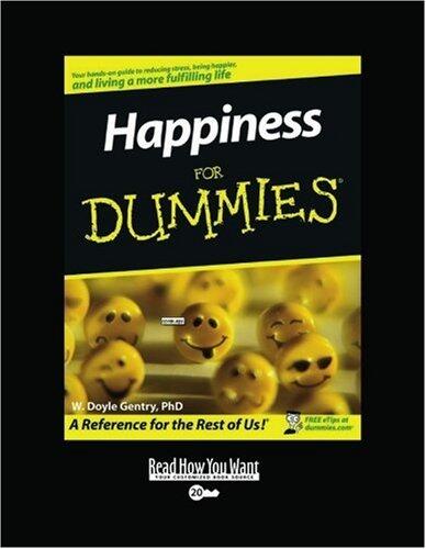 Happiness for Dummies: Easyread Super Large 20pt Edition