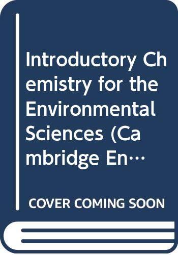 Introductory Chemistry for the Environmental Sciences