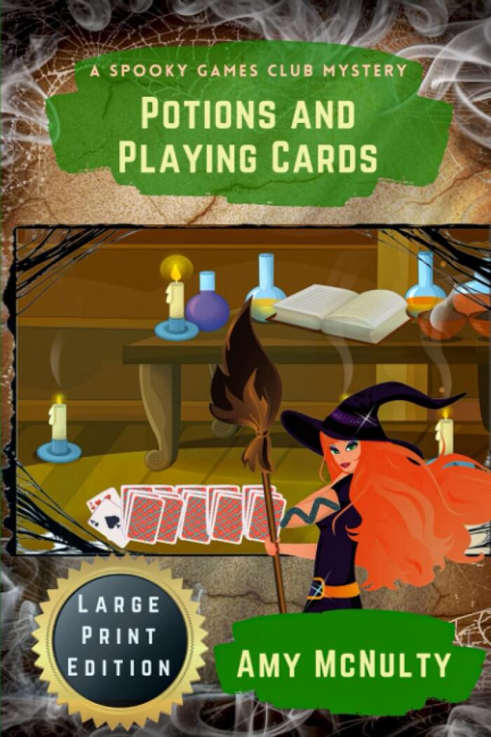 Potions and Playing Cards: Large Print Edition