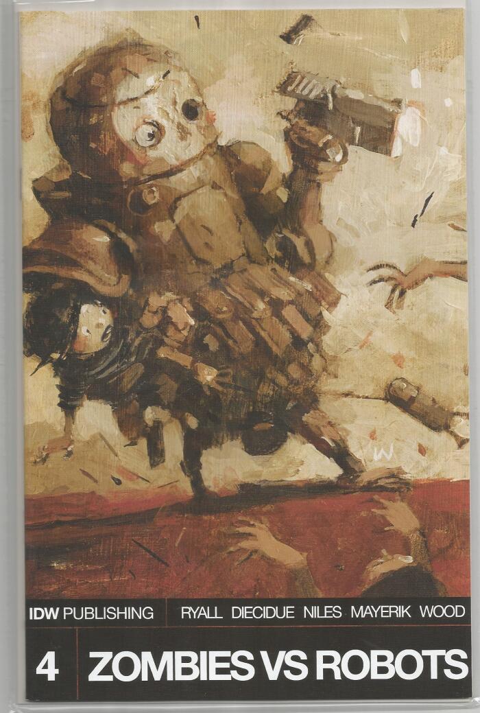 Zombies vs Robots #4