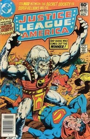 Justice League of America #196 "Secret Society of Super-Villains Appearance"