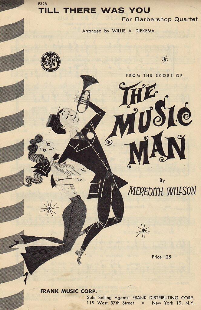 Till There Was You for Barbershop Quartet