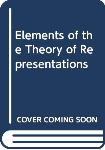 Elements of the Theory of Representations