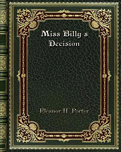 Miss Billy's Decision