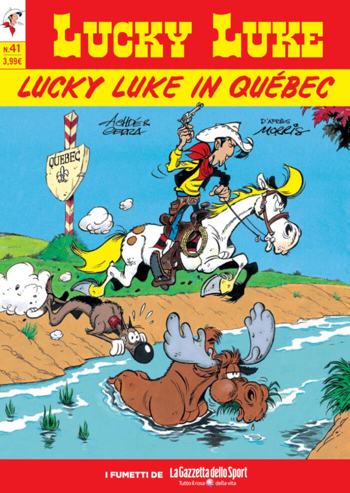 Lucky Luke in Québec