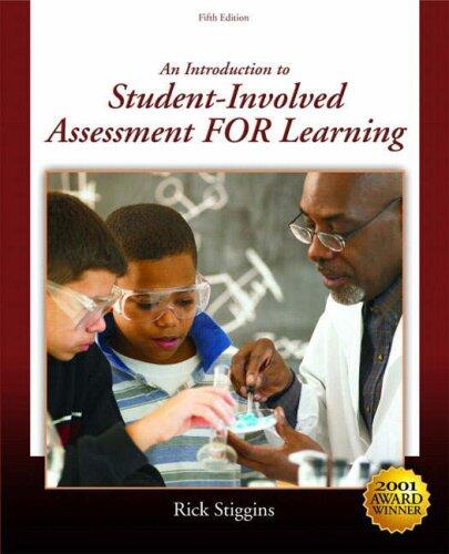An Introduction to Student-Involved Assessment for Learning