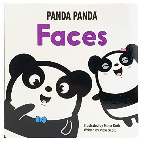 Faces: Panda Panda Board Book (Learning Face Parts Baby to Toddler)