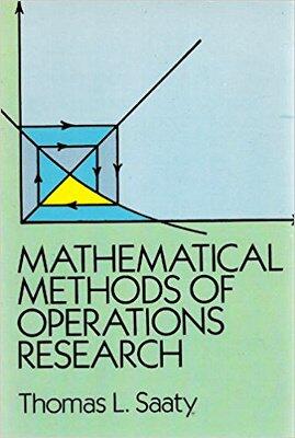 Mathematical Methods of Operations Research