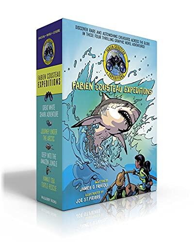 Expeditions (Boxed Set): Great White Shark Adventure, Journey Under the Arctic, Deep Into the Amazon Jungle, Hawai'i Sea Turtle Rescue