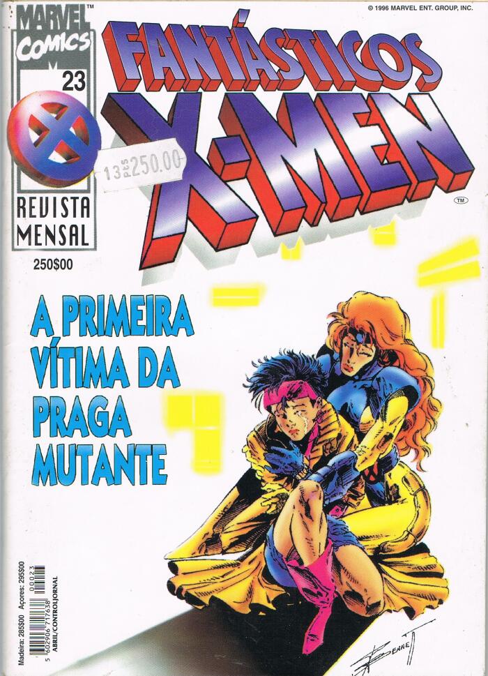 Fantásticos X-Men n° 23 - A Primeira Vítima da Praga Mutante