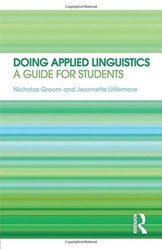 Doing Applied Linguistics: A Guide for Students